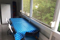 Balatonlellén vízparti klímás apartman a központban