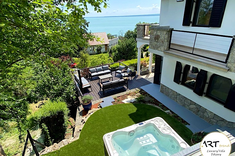 Luxus villa kiadó az Apátság alatt 8 főnek, jakuzzival, szaunával - Kép 2