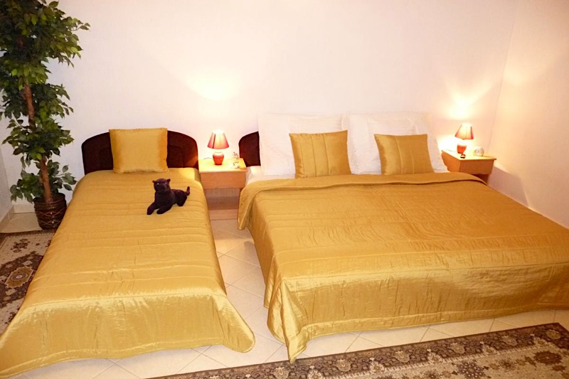 Balatoni nyaraló mediterrán ősfás kertben 2 szoba 2 fürdőszoba, Wifi